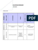 Matriz de Riesgos Mineros S.A