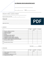 Protocolo Praxias Bucolinguofaciales