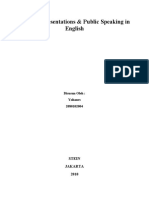 Business Presentations & Public Speaking in English: Stein Jakarta 2010