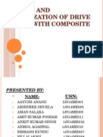 Design and Optimization of Drive Shaft With Composite