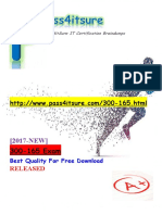 New Pass4itsure Cisco 300-165 Dumps PDF - DCII Implementing Cisco Data Center Infrastructure (DCII)