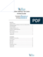 Indian Indirect Tax Laws-A Brief Guide: Shammi Kapoor Vishal Kumar Purva Juneja