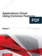 Applications Cloud Using Common Features