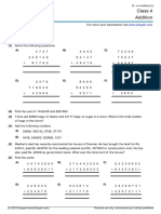 Grade 4 Addition in