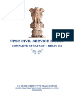 UPSC Civil Services Exam Preparation Strategy by Nirav Da