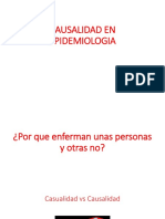 Causalidad en Epidemiologia