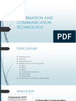 Information and Communication Technology