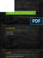 Power Sector of Pakistan