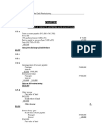 Multiple Choice Answers and Solutions: Reorganization and Troubled Debt Restructuring 135