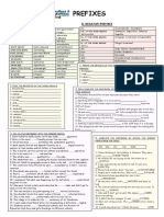 Prefixes Suffixes