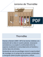 El Conexionismo de Thorndike