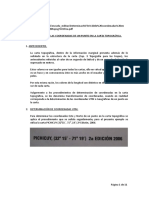 Determinación de Coordenadas en La Carta Topográfica (1) T