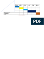 Diagrama de Gantt en Word PDF