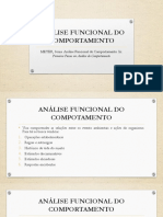 Fichamento: Análise Funcional Do Comportamento - Sonia Meyer