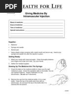 Intramuscular Injection