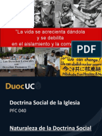 Naturaleza de La Doctrina Social de La Iglesia