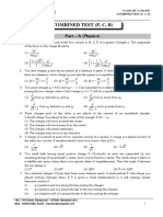 Xii - Combined Test - 1 (Neet) - 11.06.2017