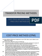 Transfer Pricing Methods