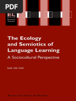 The Ecology and Semiotics of Language Learning