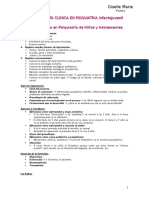 La Entrevista Clínica en Psiquiatría Infantojuvenil y Psicología Del Desarrollo 07 09 06