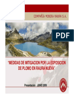 Informe CIA Minera Raura PDF