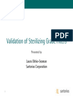 Validation Sterilizing Grade Filters Sartorius