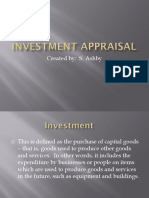 Investment Appraisal Accurate