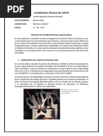 Proceso de Combustion Del Motor Diesel