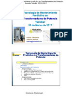 Seminario Transformadores Potencia 2017