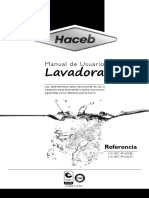 Lavadora Secadora Appiani 620 PL PDF