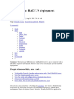 Solutionbase: Radius Deployment Scenarios: People Who Read This, Also Read..