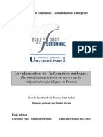 Névine, Lahlou - Reconnaissance Et Mise en Oeuvre de La Vulgarisation Juridique en France PDF