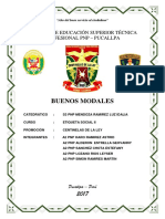 Buenos Modales PNP