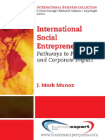 International Social Entrepreneurship