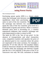 Purchasing Power Parity