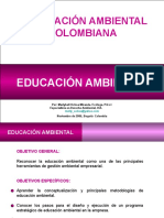 Legislación en Materia de Educación Ambiental - Colombia