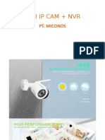 Wifi Ip Cam + NVR: Pt. Miconos