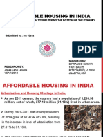 Affordable Housing in India: An Inclusive Approach To Sheltering The Bottom of The Pyramid