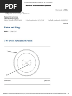 Piston and Rings: Especificaciones