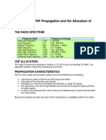 Chapter 2-Principles of VHF Propagation and The Allocation of Frequencies