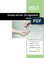 Ensayo de Lab, Ingenieria Económica PDF