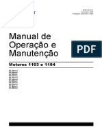 Operação e Manutenção Serie 1103 e 1104 Perkins PDF