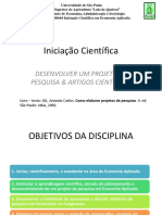 MATERIAL Iniciação Cientifica