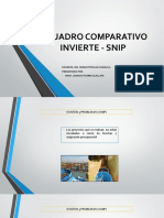 Cuadro Comparativo Snip VS Invierte