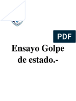 Ensayo Golpe de Estado MARCO