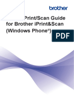 Mobile Print/Scan Guide For Brother Iprint&Scan (Windows Phone)