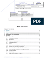 16-DOC001098 Material Handling Process On Site