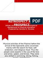 History of Physical Education in The Philippines