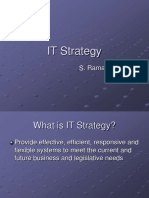 IT Strategy: S. Ramanathan