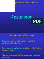 Recursion: Fall 2002 CMSC 203 - Discrete Structures 1